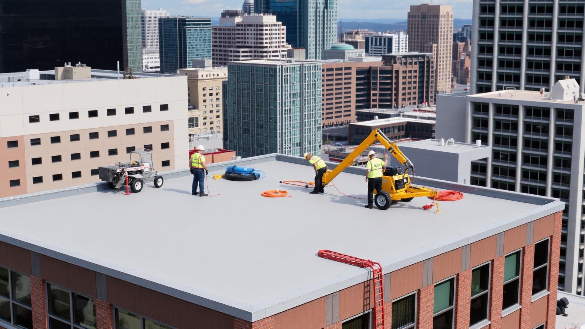 Denver Commercial Flat Roof Installation: Expert Solutions