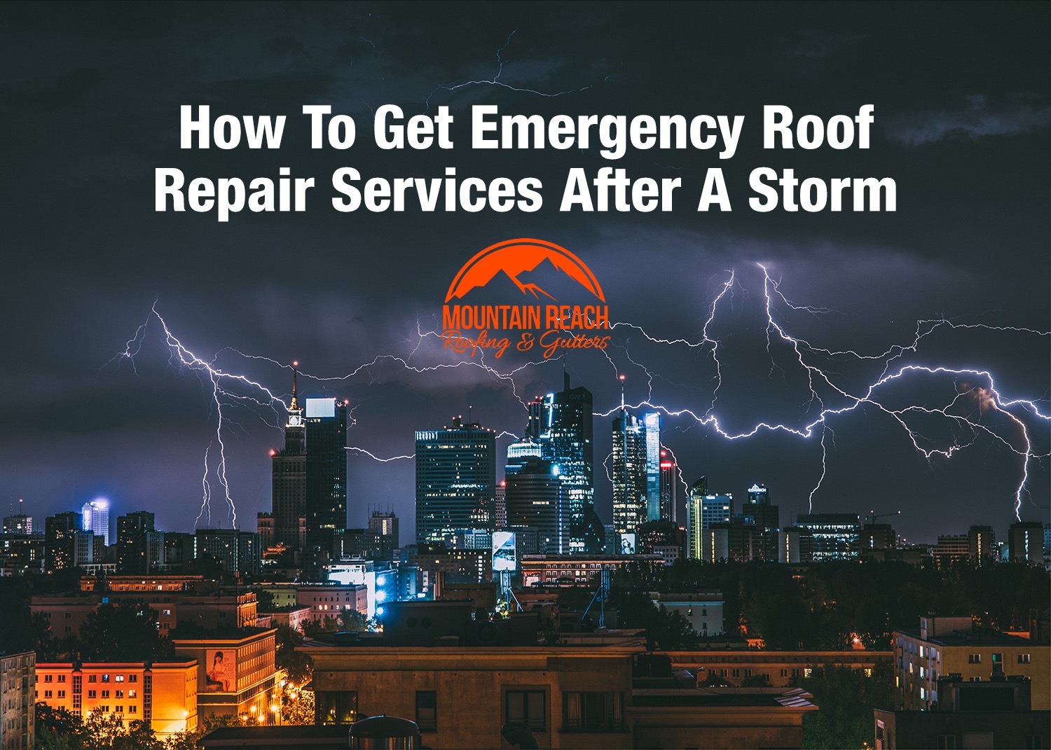 How To Get Emergency Roof Repair Services After A Storm