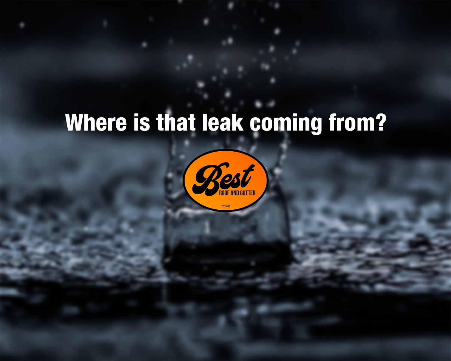 Where is that leak coming from?