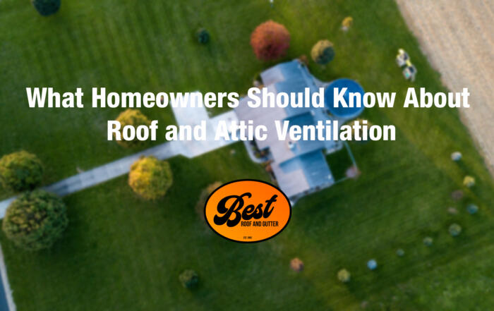 What Homeowners Should Know About Roof and Attic Ventilation